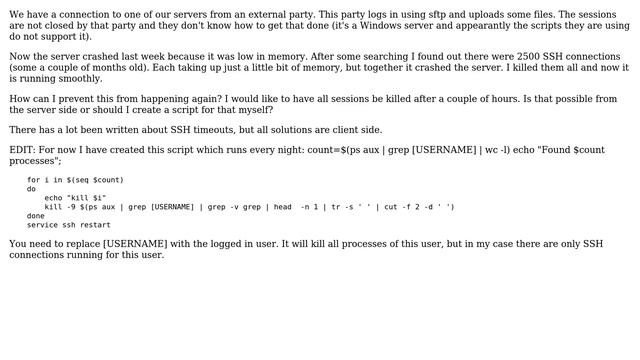 DevOps & SysAdmins: Ubuntu SSH connections don't close смотреть онлайн