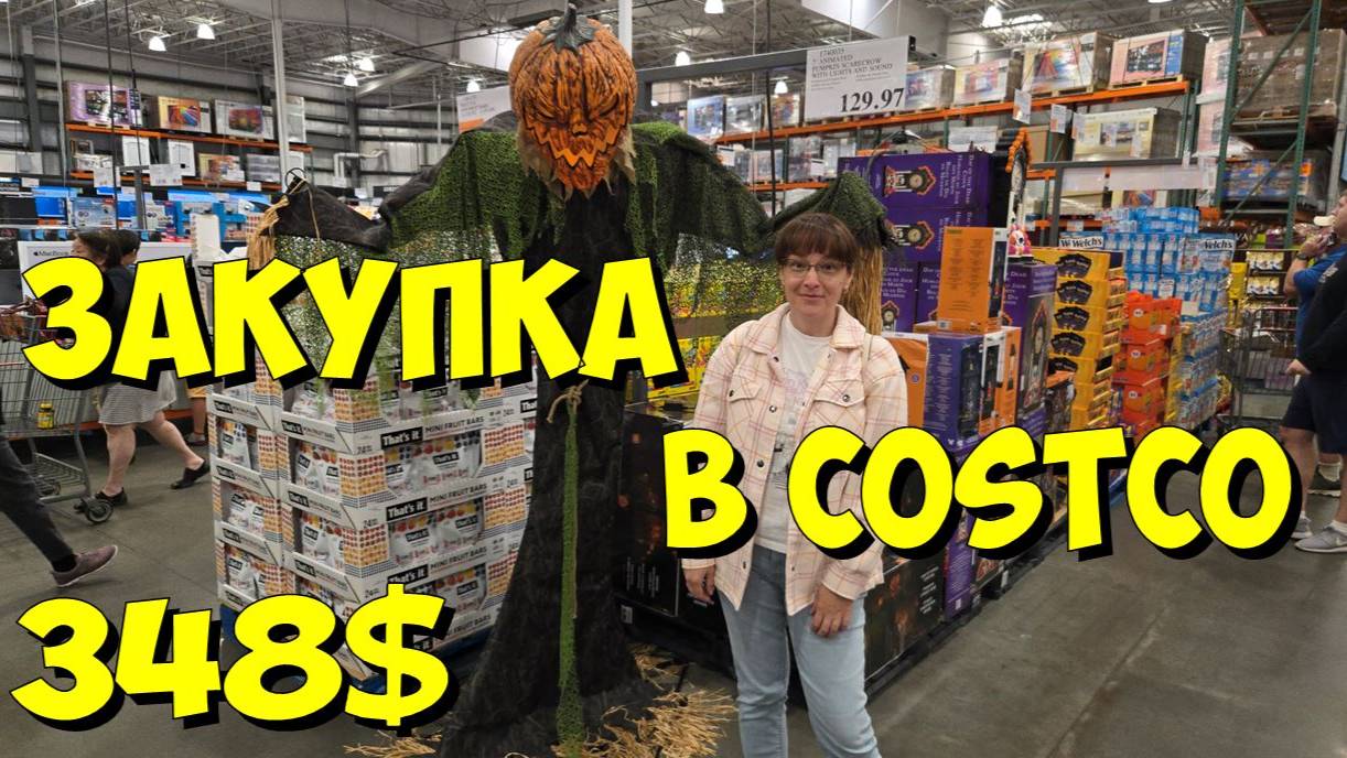 США. Закупка в Costco на 348 долларов