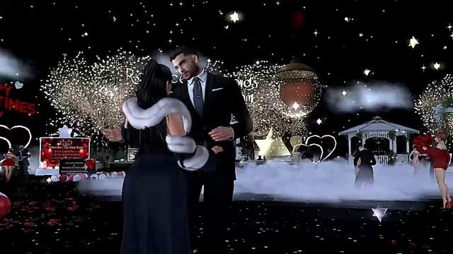 ROMANTIC Valentine Day Dance in the SECOND LIFE virtual world смотреть онлайн