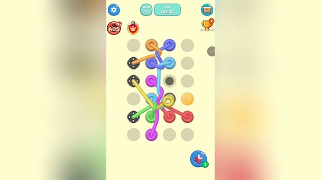 🪢Tangled Line 3D # 5