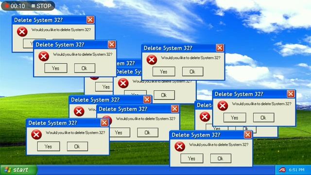 Error windows xp смотреть онлайн