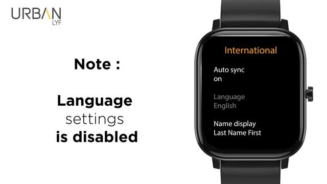 How to Change Language in Inbase Urban Lyf Bluetooth Calling Smartwatch | Innovation Delivered смотреть онлайн