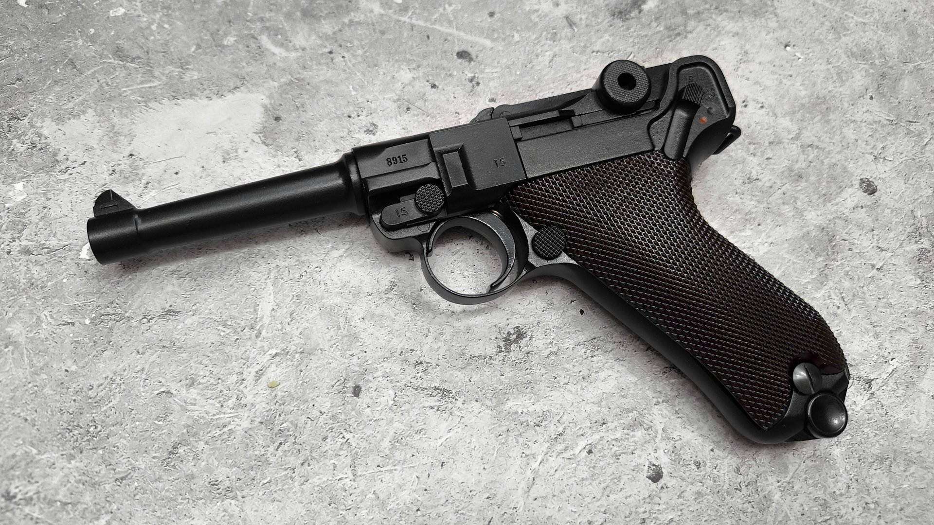 LUGER P08 - КРУТОЙ ПНЕВМАТИЧЕСКИЙ ПИСТОЛЕТ С BLOWBACK - ОБЗОР И ТЮНИНГ смотреть онлайн