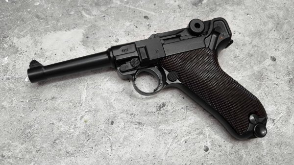 LUGER P08 - КРУТОЙ ПНЕВМАТИЧЕСКИЙ ПИСТОЛЕТ С BLOWBACK - ОБЗОР И ТЮНИНГ