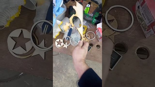 FluidNC ESP32  - Лазер по дереву