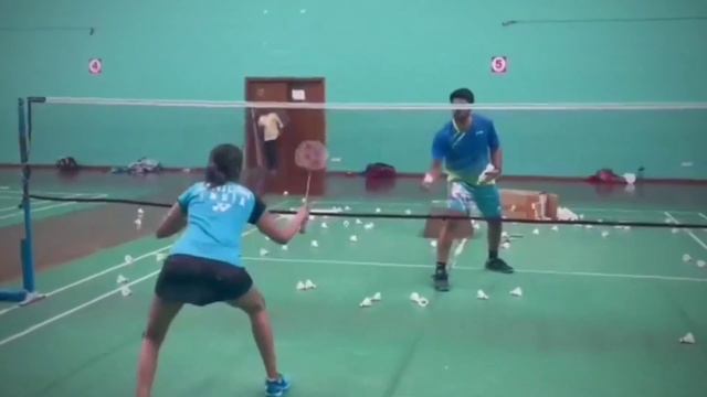 Badminton training skills for professionals by Srarunvishnu India national team coach смотреть онлайн