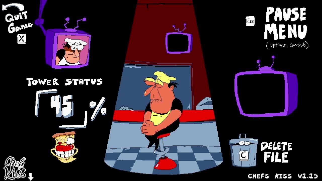 Прохожу за за пеппино в Pizza Tower смотреть онлайн