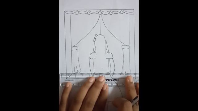 How to draw a girl looking out of the window step by step #drawing #pencildrawing #youtubevideo смотреть онлайн
