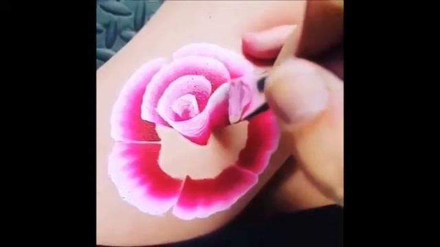 Rose Body & Face Painting Tutorial смотреть онлайн