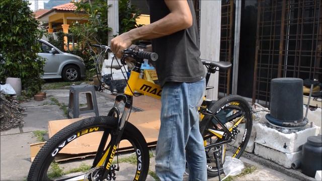FOLDING MOUNTAIN BIKE 𝙈𝘼𝘾𝘾𝙀 26" | INSTALLATION смотреть онлайн