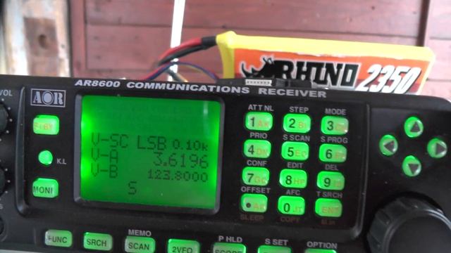 AOR AR8600 MK.II на даче 2.04.2016.