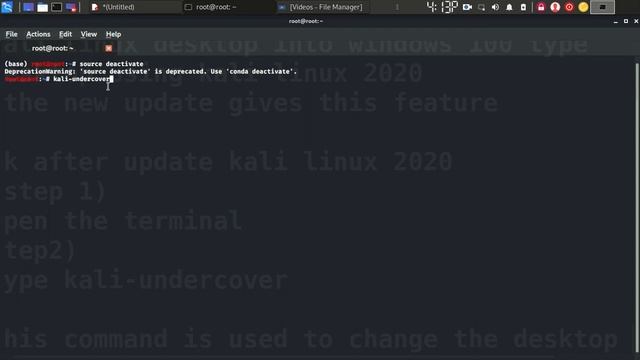 How to change kali linux display into windows10 display смотреть онлайн