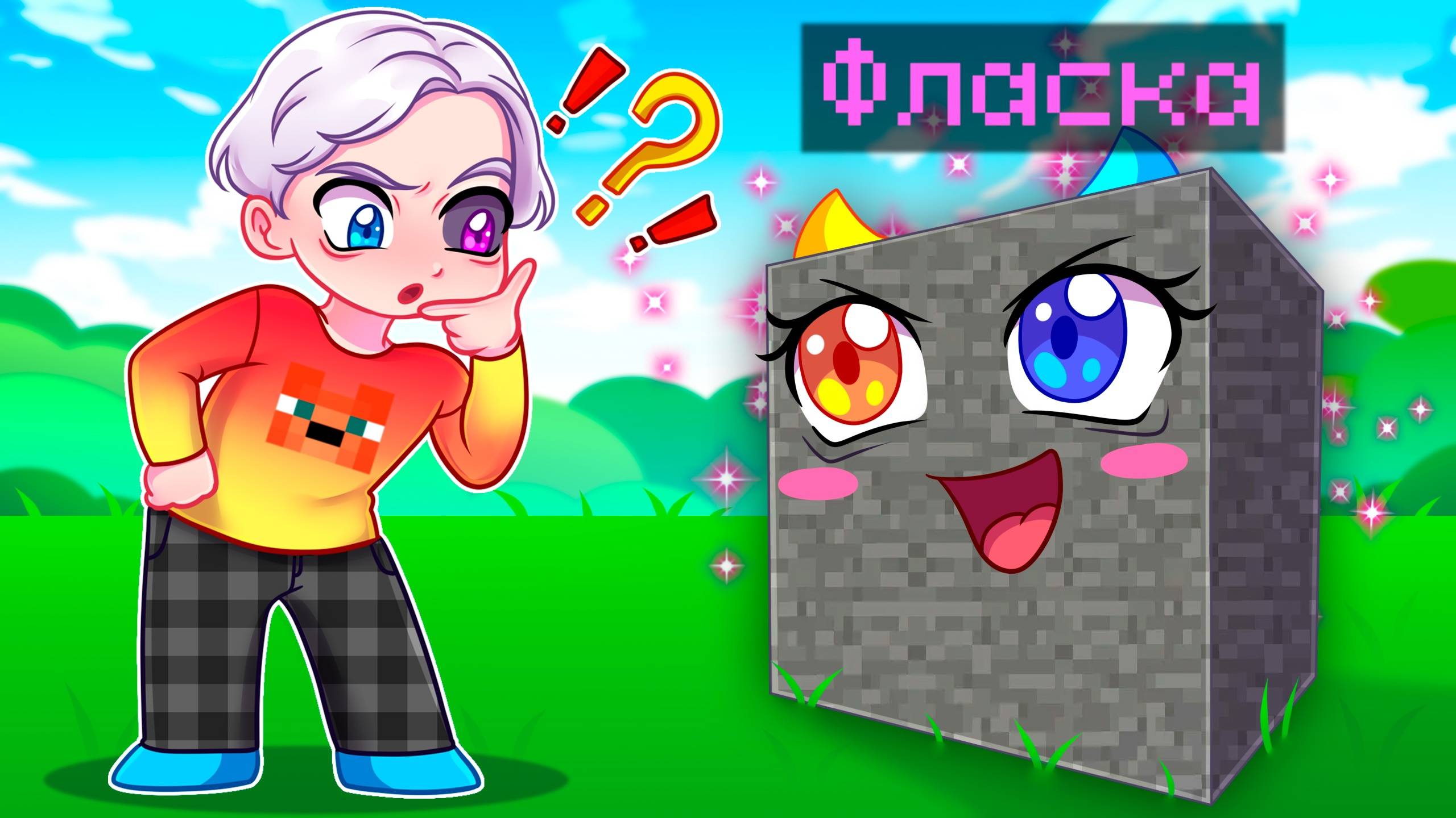 ❤️Майнкрафт но ПРЯТКИ за БЛОКИ