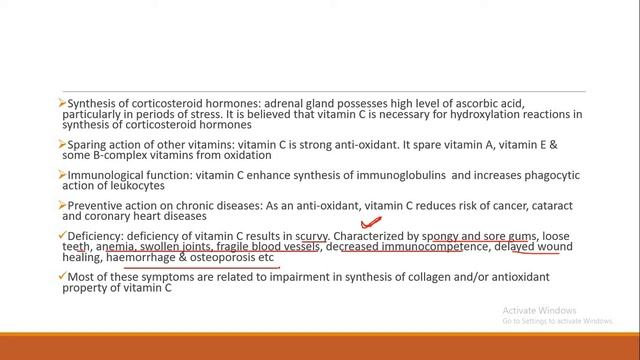 Biochemistry Lecture#32 (vitamin C, B1 & B2) BS-MLT 2nd semester by Dr. Rabia Dated: 7-8-2020 смотреть онлайн