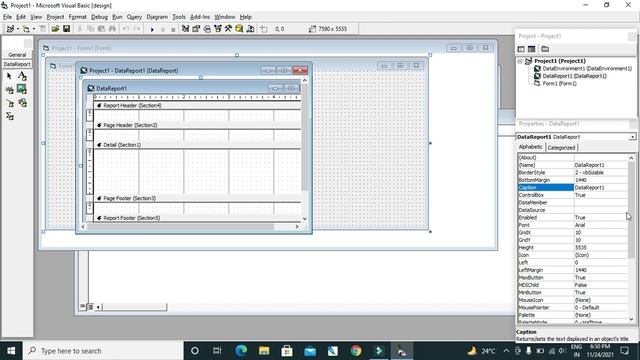 |visual basic 6.0 || how to add data report & data environment| смотреть онлайн