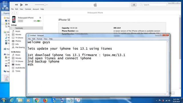 4 simple step update iphone se ios 13.1 смотреть онлайн