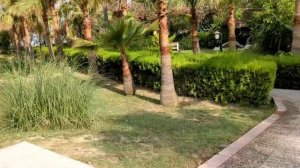 IZ Flower Side Beach Hotel 4* Side Kumköy Türkei - Spaziergang über die außenanlage vom Hotel