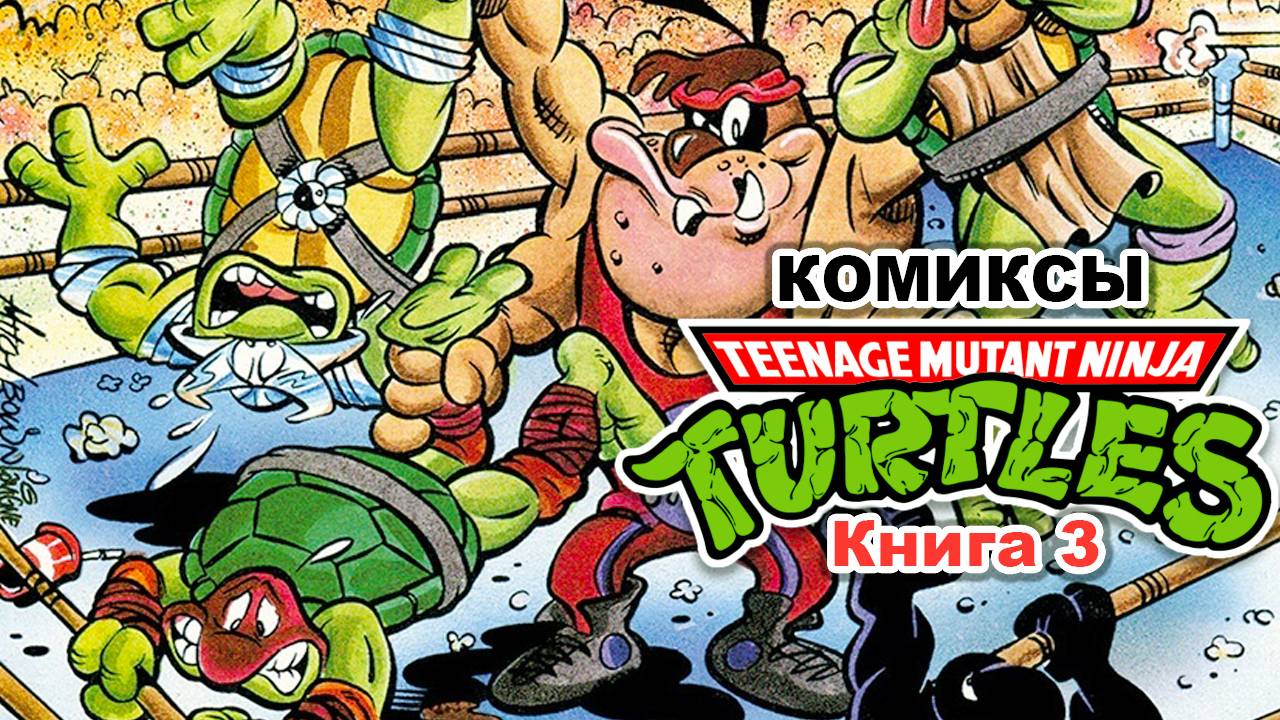 Черепашки-Ниндзя комиксы. Книга 3