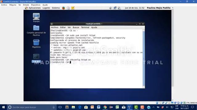 Instalación y Configuración Apache en CentOS 6.9 смотреть онлайн