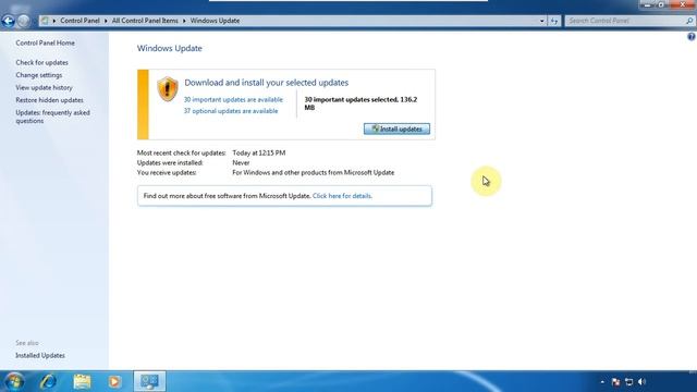 WINDOWS 7 ULTIMATE INSTALLING UPDATES 2017 смотреть онлайн
