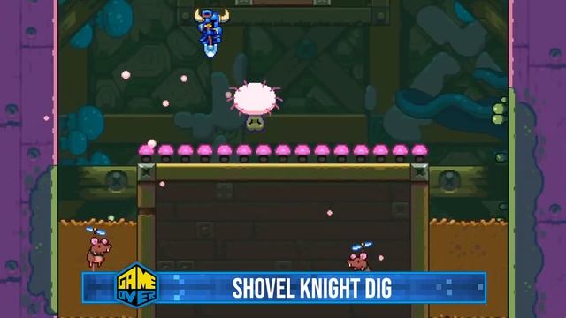 Shovel Knight Dig mostra um estilo totalmente diferente! смотреть онлайн