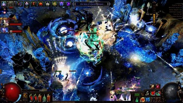 Path of Exile Delirium Spectre Witch Mines Run w Party 111 смотреть онлайн