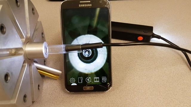 DEPSTECH 1944p - 5 Mpix wireless endoscope test, frames per second achieved смотреть онлайн