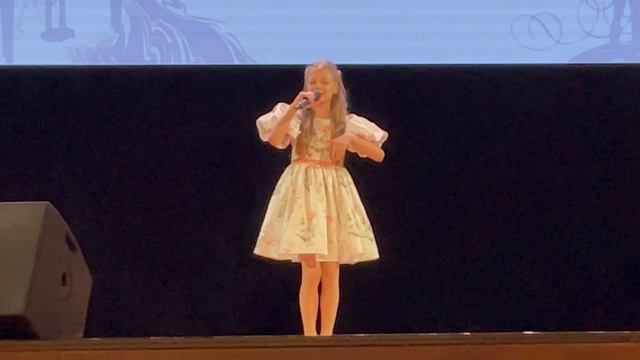 Даша Саврова «Весна» 8 лет муз. и сл. А.Воинова