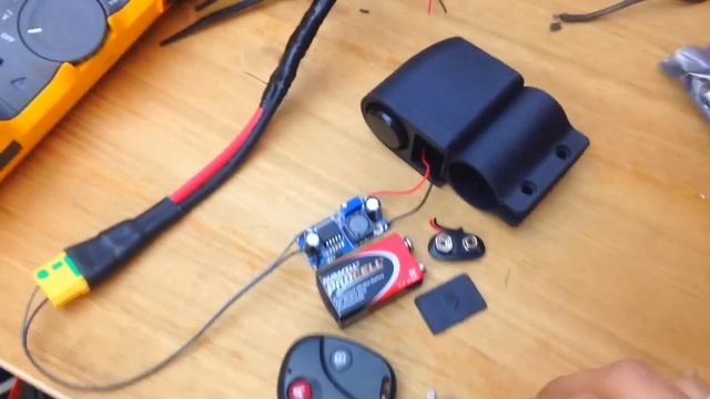 $7 eBay Bicycle Alarm with wireless remote control (vibration activated) • DIY Electric Bike смотреть онлайн