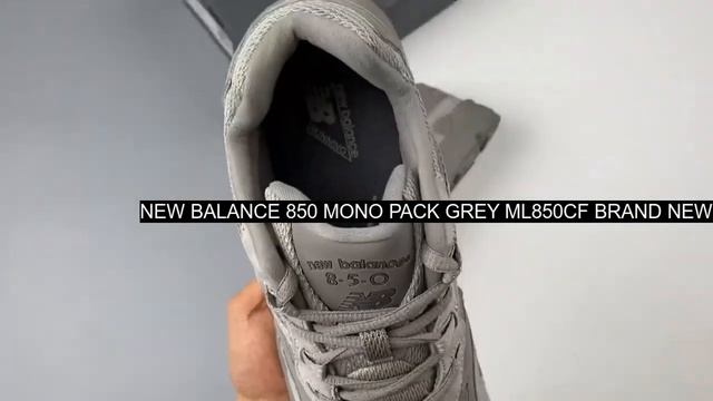 [UNBOXING] New Balance 850 Mono Pack Grey ML850CF Brand New