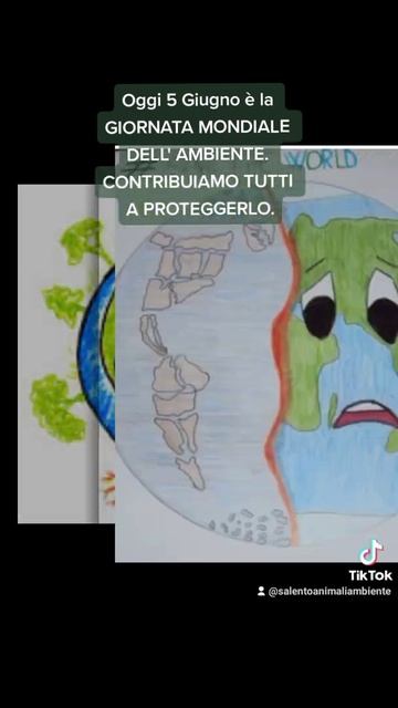 Oggi 5 Giugno è la GIORNATA MONDIALE DELL' AMBIENTE. CONTRIBUIAMO TUTTI A PROTEGGERLO. смотреть онлайн