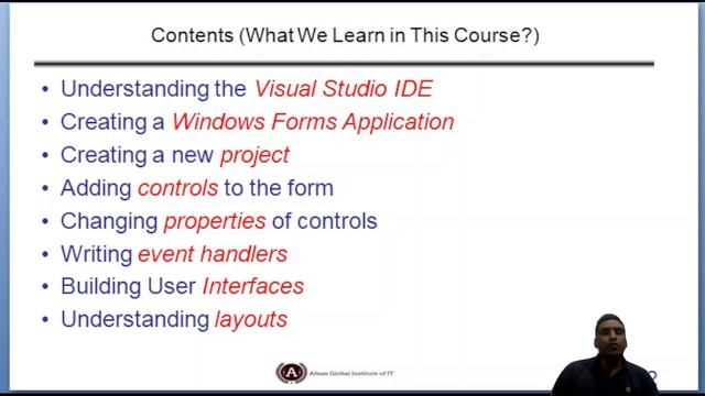 Day 1--Windows Form Application with C# (What we are going to learn in this course?) смотреть онлайн
