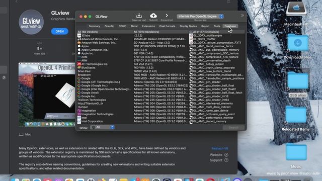GLview Graphics Hardware Information Developer Tools App [MAC] Basic Overview - Mac App Store смотреть онлайн