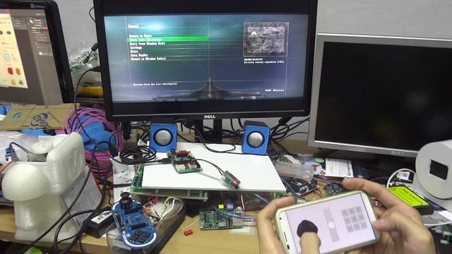 [Unicon Board] Android Gamepad on Ace Combat by Arduino смотреть онлайн