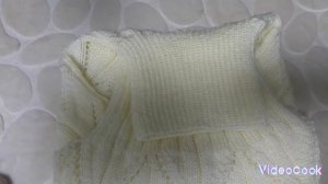 Вяжем пуловер пончо спицами. Рукав летучая мышь. 1 часть