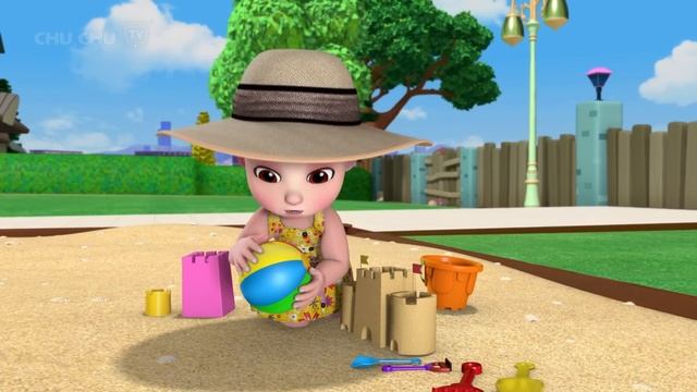 Beach at Home Song - ChuChu TV Baby Nursery Rhymes and Kids Songs with #BabyTaku смотреть онлайн