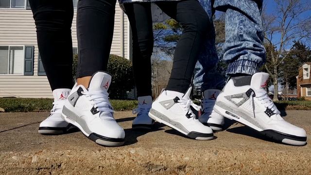 2016 Nike Air Jordan 89 OG Cement 4 on foot смотреть онлайн