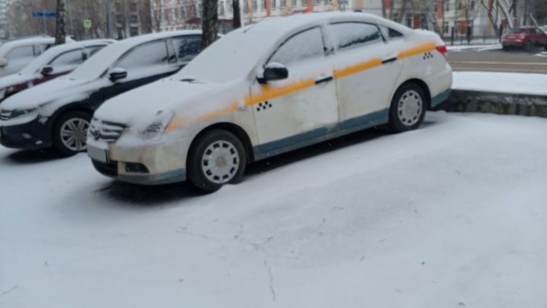 Как снять резиновую плёнку с такси смотреть онлайн