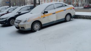 Как снять резиновую плёнку с такси