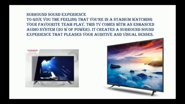 Thomson R9 24TM2490 || 24 inch HD Ready LED TV смотреть онлайн