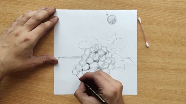 Как нарисовать ВИНОГРАД / Урок по рисованию смотреть онлайн