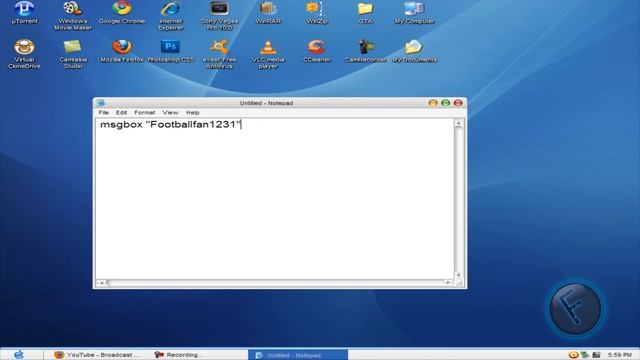 How to make pop-ups using notepad! смотреть онлайн