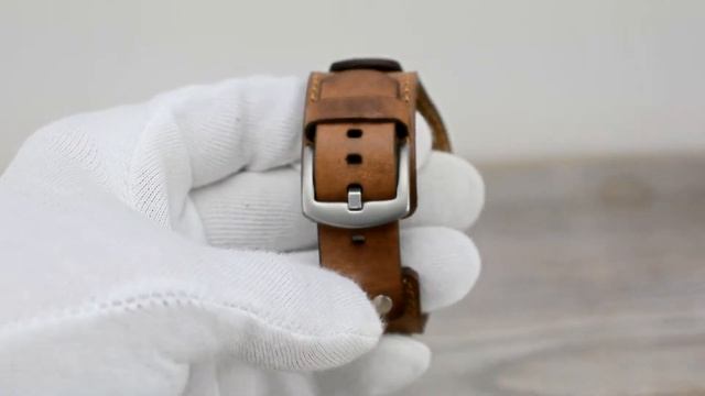 Apple Watch Ultra 49mm hand-made Leather Watch Strap! смотреть онлайн