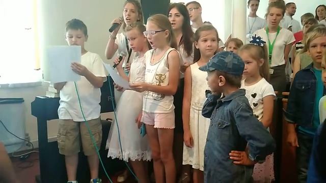 Нам потрібне мирне небо .Детский христианский лагерь смотреть онлайн