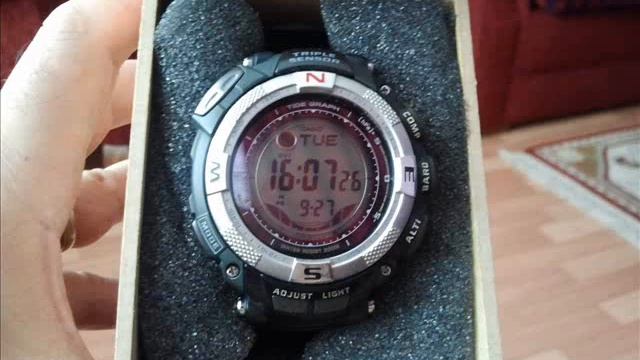 Casio ProTrek PRG-130.wmv смотреть онлайн
