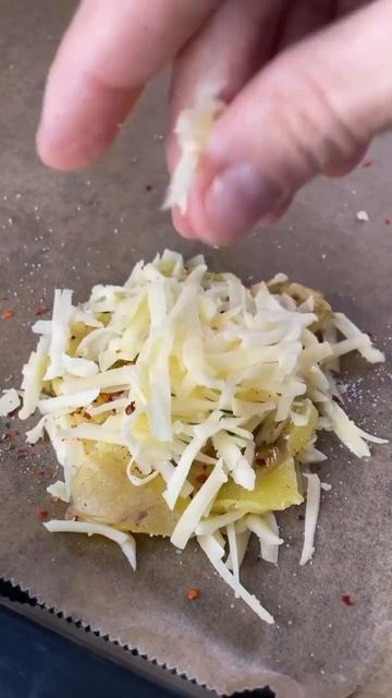 Хрустящая сырно-картофельная закуска