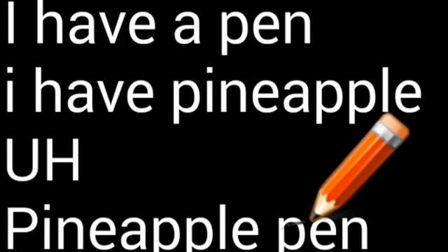 Penpinapple apple pen lyrics смотреть онлайн