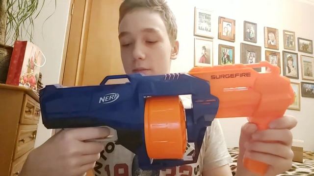 Обзор на Surgefire | NERF смотреть онлайн
