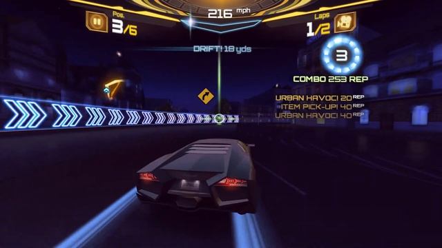 Asphalt 7: Heat - Career Race 50 - Xbox on Windows 8.1 PC смотреть онлайн