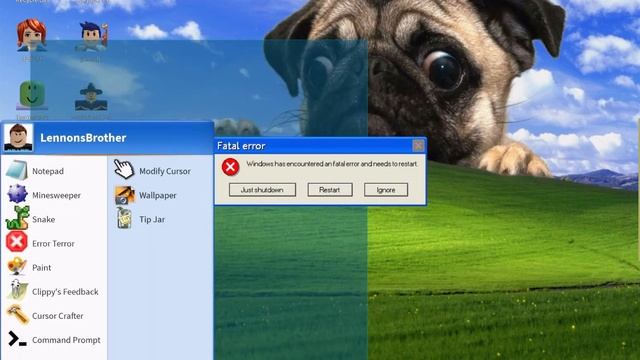 💾 Windows Error Simulator смотреть онлайн